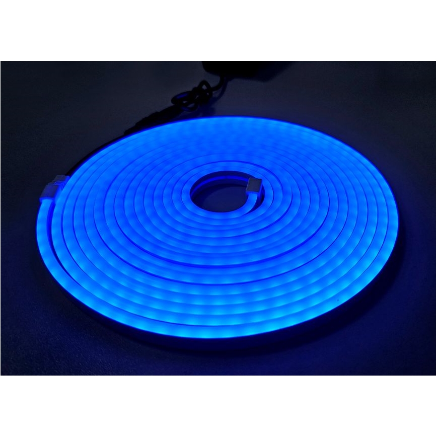 LED Striscia flessibile NEON LED/10W/230V 5 m IP65 blu