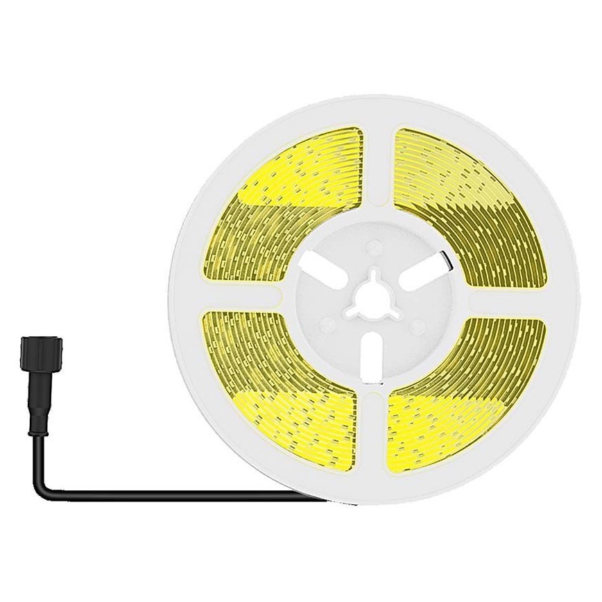 LED Striscia solare dimmerabile LED/1,2W/3,7V 3000K IP67 5m + telecomando