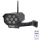 LED Telecamera di videosorveglianza finta con sensore e con pannello solare LED/5W/5,5V 800 mAh IP65 + telecomando