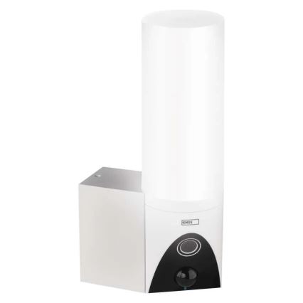 LED Telecamera smart per esterni con luce GoSmart LED/12W/230V IP65 Wi-Fi Tuya bianco