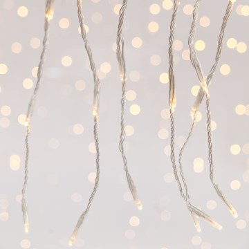 LED Tenda natalizia per esterni CURTAIN 360xLED/3,6W/230V 2x2 m IP44 bianco caldo