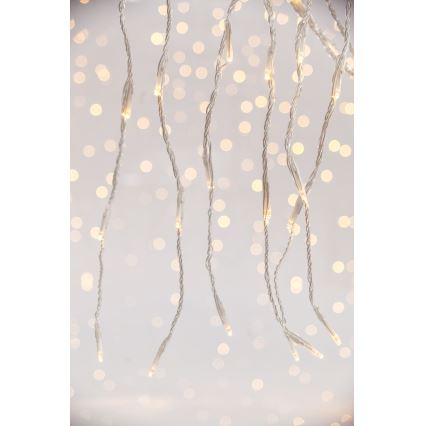 LED Tenda natalizia per esterni CURTAIN 360xLED/3,6W/230V 2x2 m IP44 bianco caldo