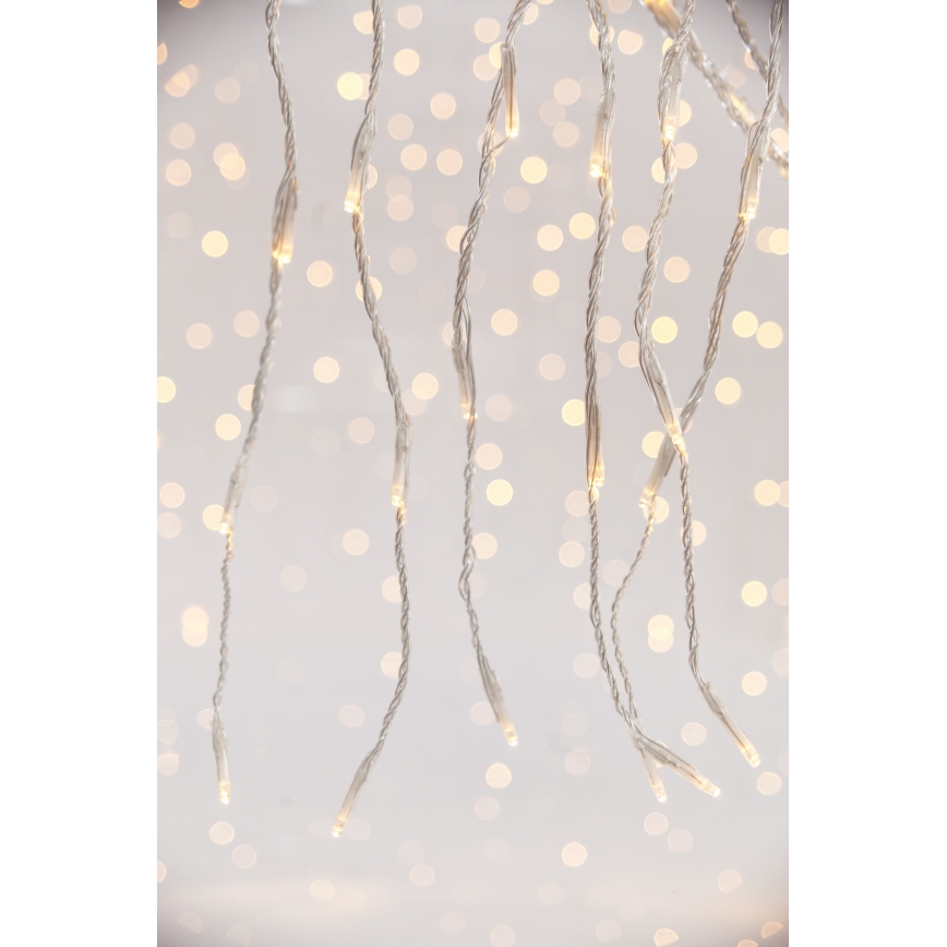 LED Tenda natalizia per esterni CURTAIN 360xLED/3,6W/230V 2x2 m IP44 bianco caldo