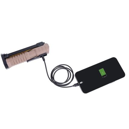 LED Dimmerabile ricaricabile lavoro torcia con funzione di power bank LED/4W/5V IPX4 600 lucente 2000 mAh