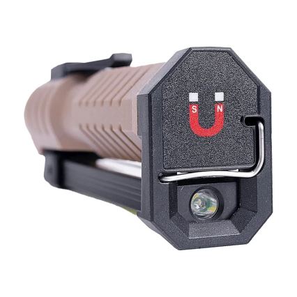 LED Dimmerabile ricaricabile lavoro torcia con funzione di power bank LED/4W/5V IPX4 600 lucente 2000 mAh