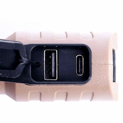 LED Dimmerabile ricaricabile lavoro torcia con funzione di power bank LED/4W/5V IPX4 600 lucente 2000 mAh