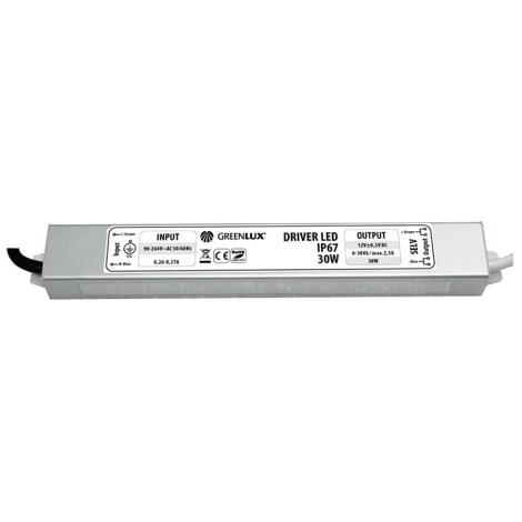 LED Trasformatore elettrico 30W/230V/12V DC