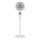 LED Ventilatore a piantana ricaricabile con illuminazione LED LED/4,8W/5V USB 7200 mAh bianco + telecomando