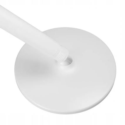 LED Ventilatore a piantana ricaricabile con illuminazione LED LED/4,8W/5V USB 7200 mAh bianco + telecomando