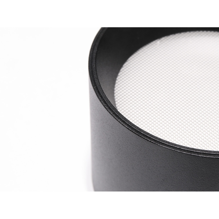 LED2 - Faretto LED ZETA ON LED/8W/230V 3000/3500/4000K Ø 9 cm nero