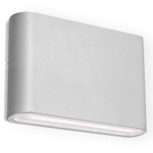 LED2 - Lampada da parete per esterni FLAT 2xLED/3W/230V IP65 3000K/4000K/5700K bianco