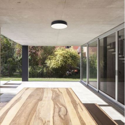 LED2 - Plafoniera LED da esterno con sensore DRUM LED/21W/230V IP65 3000K/4000K/6500K