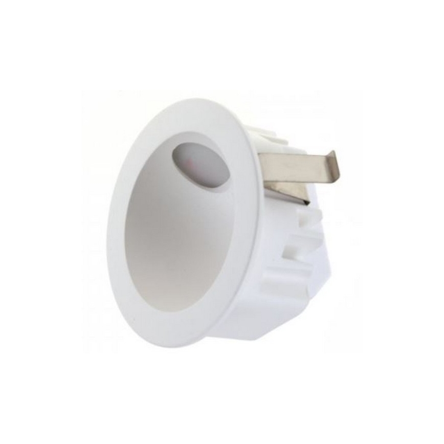 LED2 - Lampada LED da incasso WALK LED/1W/230V + scatola di montaggio