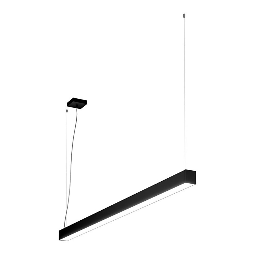 LED2 - Lampadario a LED su una stringa NOLI LED/60W/230V 3000K/3500K/4000K nero