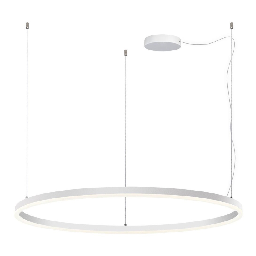 LED2 - Lampadario a sospensione con filo LED dimmerabile CIRCLE LED/80W/230V 3000K/4000K diametro 100 cm bianco