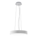 LED2 - Lampadario LED a cavo MONO SLIM LED/30W/230V 3000K/4000K Ø 40 cm bianco
