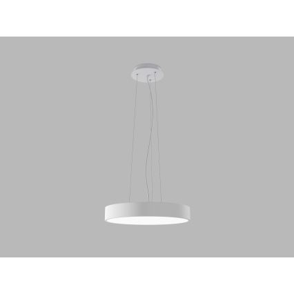 LED2 - Lampadario LED a cavo MONO SLIM LED/30W/230V 3000K/4000K Ø 40 cm bianco