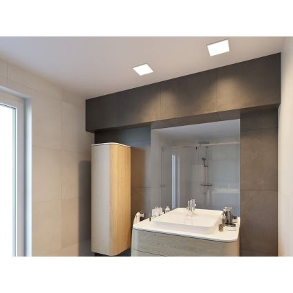 LED2 - Luce da bagno da incasso LED SLIM LED/10W/230V IP43 CRI 90