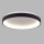 LED2 - Plafoniera LED BELLA SLIM LED/38W/230V 3000/4000K nera