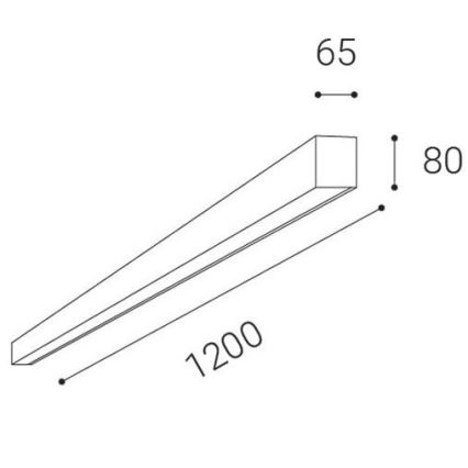 LED2 - Plafoniera LED da incasso LINO LED/30W/230V 3000/3500/4000K nera