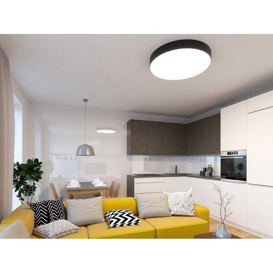 LED2 - Plafoniera LED dimmerabile MONO LED/153W/230V 3000K/4000K nero