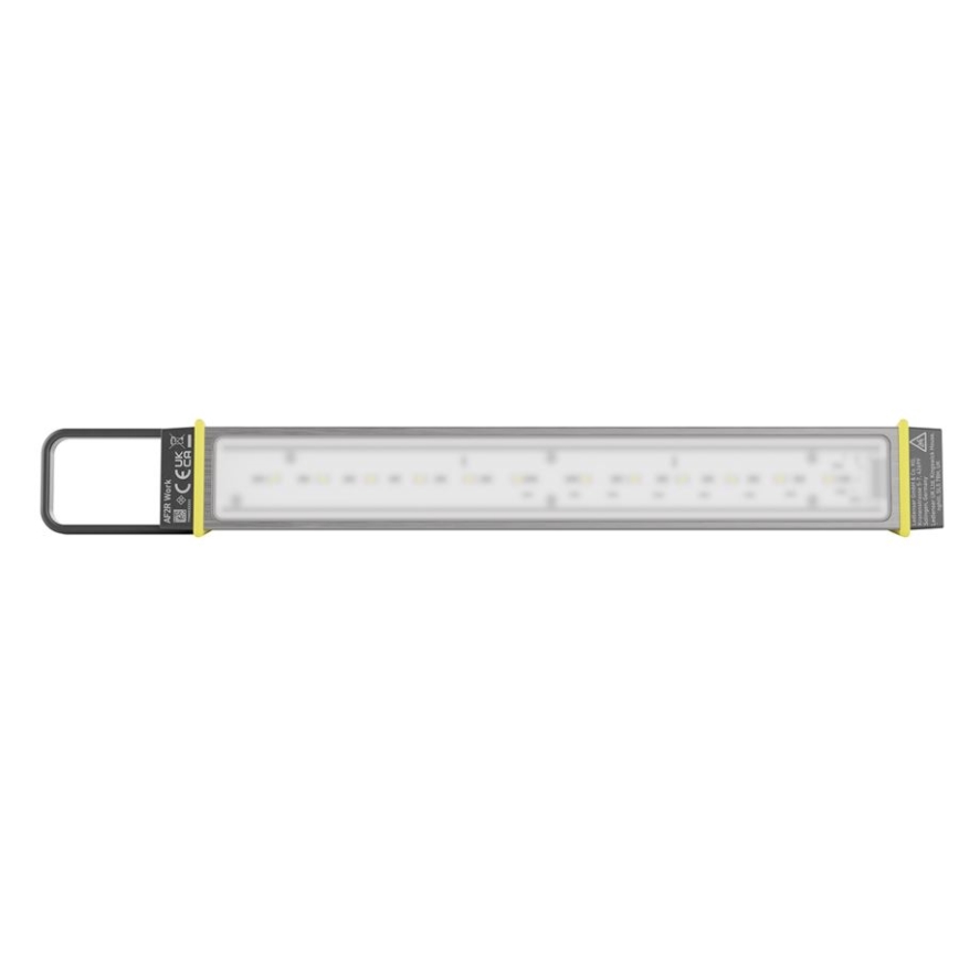 Ledlenser AF2R - Torcia da lavoro ricaricabile a LED dimmerabile, IP54, 1000 lm, autonomia 50 h, batteria 4810 mAh
