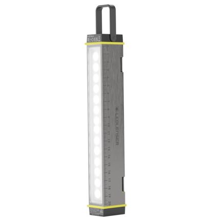 Ledlenser AF2R - Torcia da lavoro ricaricabile a LED dimmerabile, IP54, 1000 lm, autonomia 50 h, batteria 4810 mAh