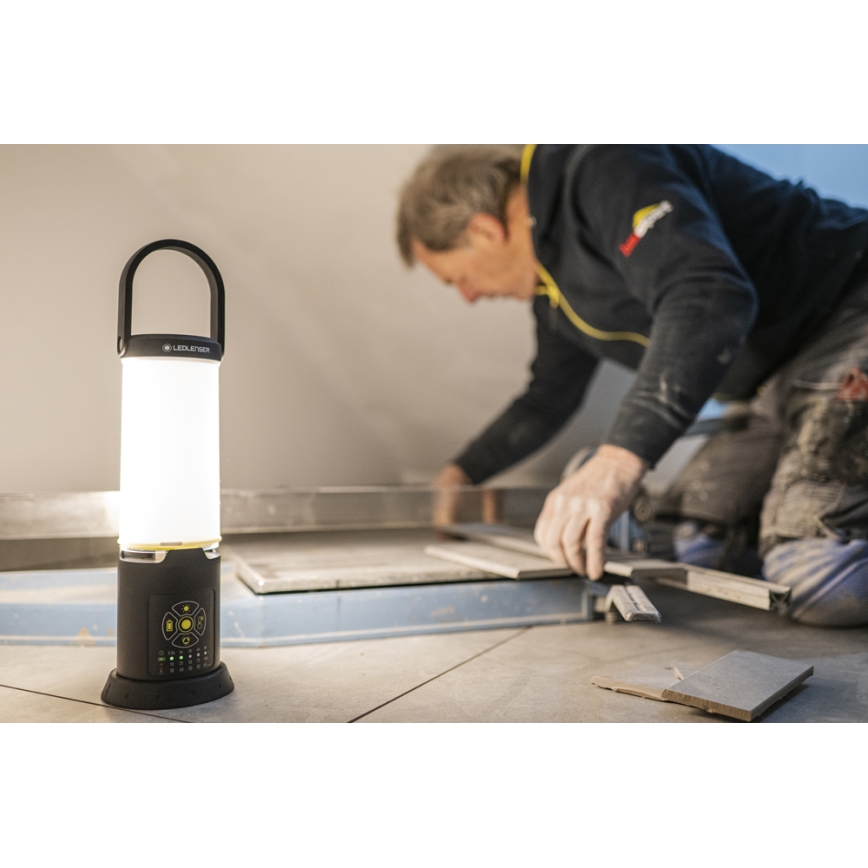 Ledlenser AL10R Work - Torcia ricaricabile LED dimmerabile LED/4700 mAh IP67 6300 lm 9,5 h