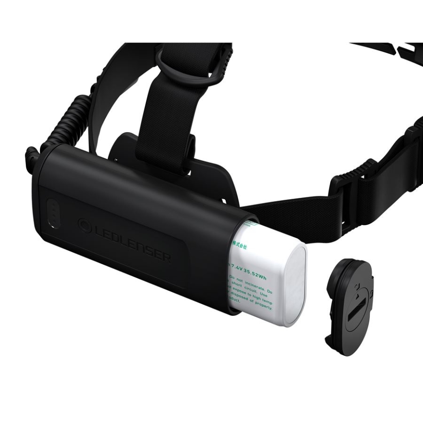 Ledlenser H15R CORE - lampada frontale ricaricabile a LED dimmerabile 4800 mAh IP67 2500 lm 80 h nera