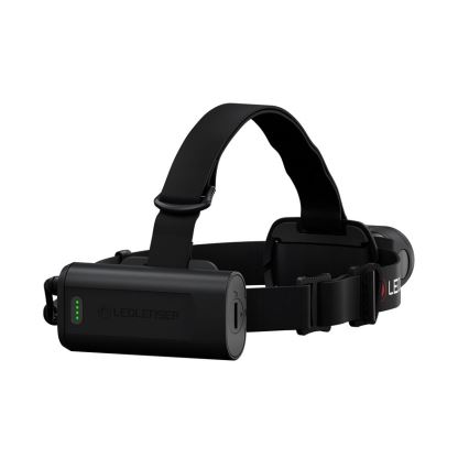 Ledlenser H19R CORE - lampada frontale ricaricabile dimmerabile LED, batteria 4800 mAh, IP67, 3500 lm, autonomia fino a 20 h, nera