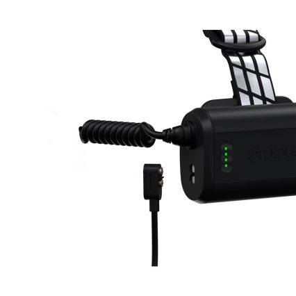 Ledlenser H19R SIGNATURE - Lampada frontale ricaricabile a LED dimmerabile, batteria 4800 mAh, IP68, 4000 lm, autonomia fino a 20 ore, nera