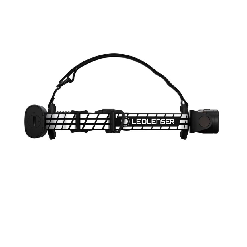 Ledlenser H19R SIGNATURE - Lampada frontale ricaricabile a LED dimmerabile, batteria 4800 mAh, IP68, 4000 lm, autonomia fino a 20 ore, nera