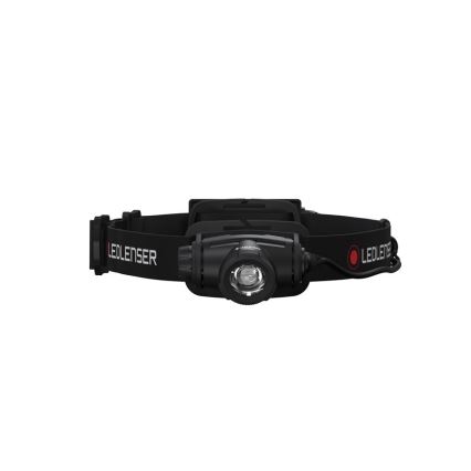 Ledlenser H5R CORE - Lampada frontale ricaricabile a LED dimmerabile, LED/1800 mAh, IP67, 500 lm, 50 h, nera