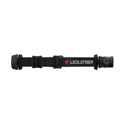 Ledlenser H5R CORE - Lampada frontale ricaricabile a LED dimmerabile, LED/1800 mAh, IP67, 500 lm, 50 h, nera