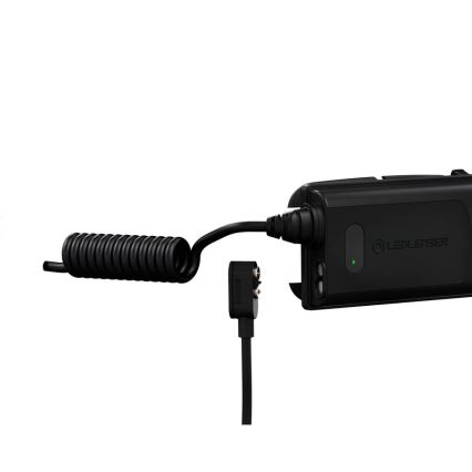 Ledlenser H5R CORE - Lampada frontale ricaricabile a LED dimmerabile, LED/1800 mAh, IP67, 500 lm, 50 h, nera