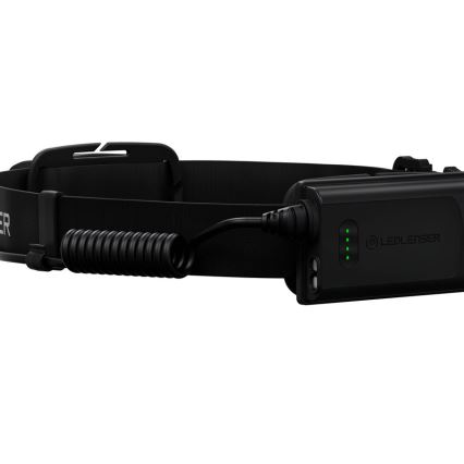 Ledlenser H5R CORE - Lampada frontale ricaricabile a LED dimmerabile, LED/1800 mAh, IP67, 500 lm, 50 h, nera