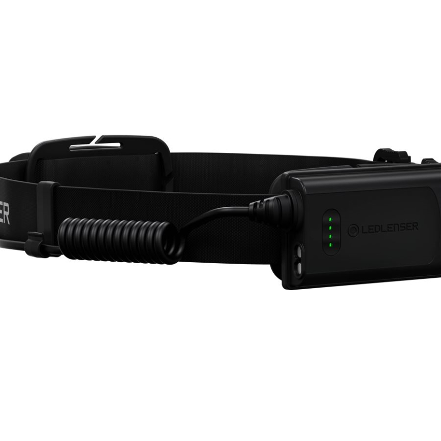 Ledlenser H5R CORE - Lampada frontale ricaricabile a LED dimmerabile, LED/1800 mAh, IP67, 500 lm, 50 h, nera