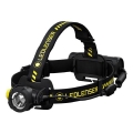 Ledlenser H7R WORK - Lampada frontale ricaricabile a LED dimmerabile LED/4800 mAh IP67 1000 lm 60 h nera