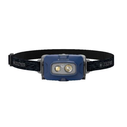 Ledlenser HF4R Core - Lampada frontale ricaricabile a LED dimmerabile LED/1000 mAh IP68 500 lm 35 h blu