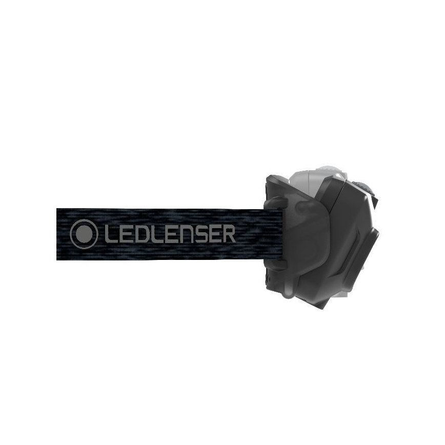 Ledlenser HF4R Core - Lampada frontale ricaricabile a LED con intensità regolabile, batteria 1000 mAh, IP68, 500 lm, 35 h, nero