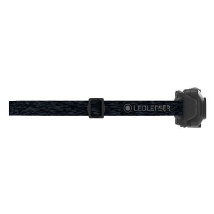 Ledlenser HF4R Core - Lampada frontale ricaricabile a LED con intensità regolabile, batteria 1000 mAh, IP68, 500 lm, 35 h, nero