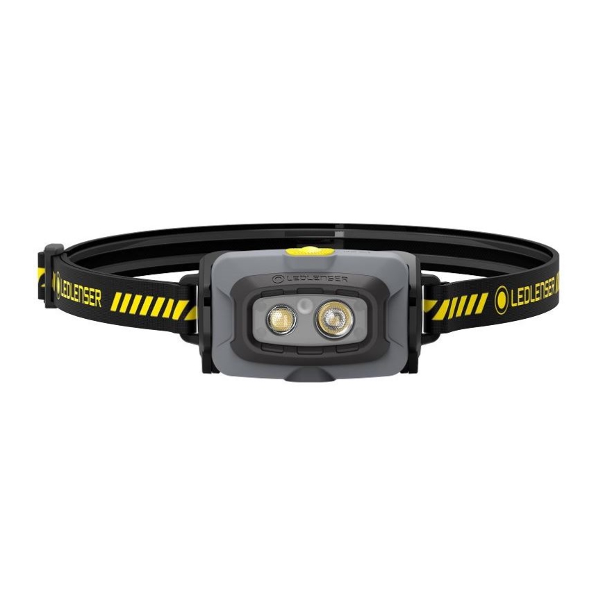 Ledlenser HF4R Work - LED Lampada frontale ricaricabile dimmerabile LED/1000 mAh IP68 500 lm 35 h nera