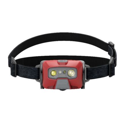 Ledlenser HF6R Core - Lampada frontale ricaricabile a LED dimmerabile LED/2000 mAh IP68 800 lm 60 h rossa