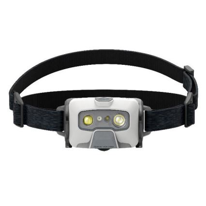 Ledlenser HF6R Core - Lampada frontale ricaricabile a LED dimmerabile, batteria 2000 mAh, IP68, 800 lm, 60 h, bianco