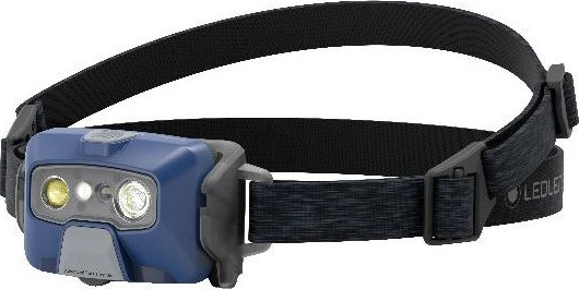 Ledlenser HF6R Core - Lampada frontale ricaricabile a LED dimmerabile / 2000 mAh IP68 800 lm 60 h blu