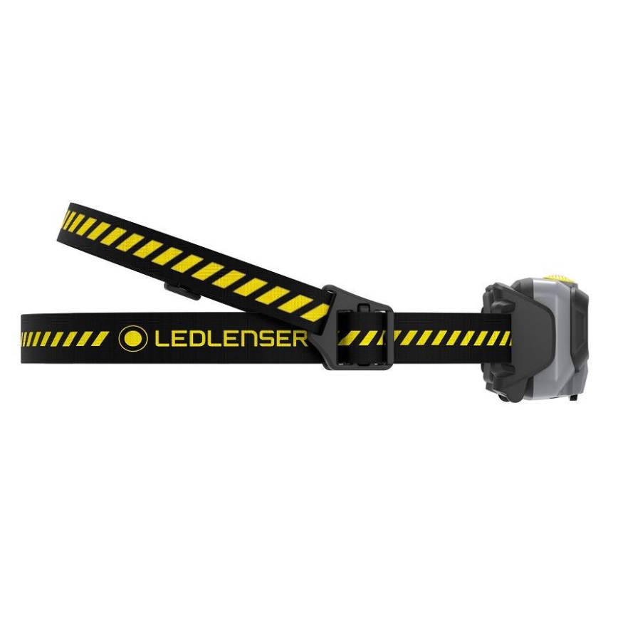 Ledlenser HF6R Work - Lampada frontale ricaricabile LED a intensità regolabile, 2000 mAh, IP68, 800 lm, 60 h, nera
