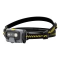 Ledlenser HF6R Work - Lampada frontale ricaricabile LED a intensità regolabile, 2000 mAh, IP68, 800 lm, 60 h, nera