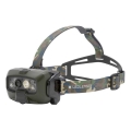 Ledlenser HF8R Core RGB - Lampada frontale LED ricaricabile dimmerabile, 3700 mAh, IP68, 1600 lm, 90 h, verde