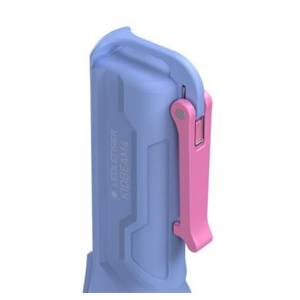 Ledlenser KIDBEAM4 RAINBOW - Torcia dimmerabile per bambini a LED/2xAAA IP44 viola