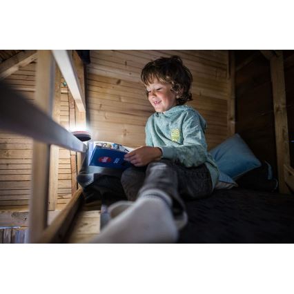 Ledlenser KIDCAMP6 DINO - lampada portatile dimmerabile a LED/3xAAA IP44 verde